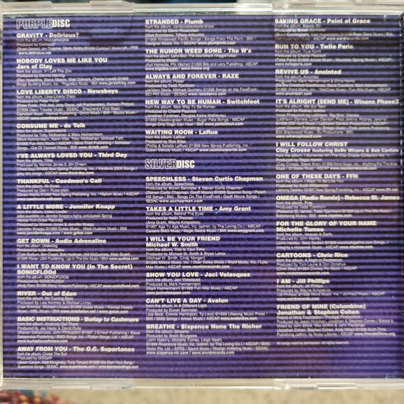 WOW 2000 The Years 30 Top Christian Artists Songs 2 CD Various Artists Worship - Picture 5 of 5